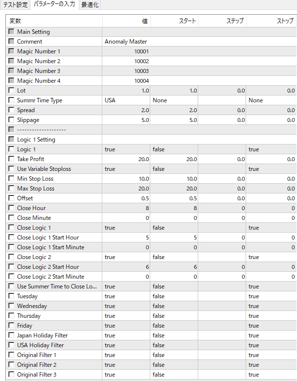 gospaceminer_バックテスト_チャート表示